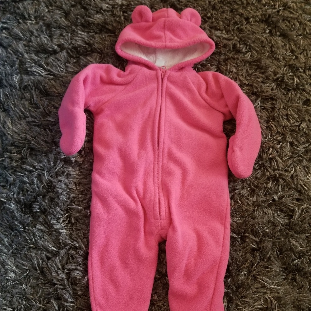 Fleece snowsuit